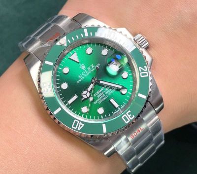 BOBO Factory ROLEX 2813 and JP 8215 Two  40MM Green Watch buy replica Rolex Submariner USA